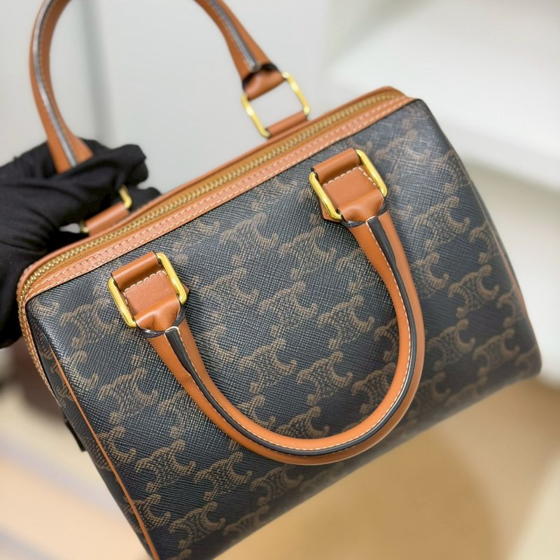 (全新離櫃品✨)🏷️Celine 瑟琳.Boston 老花波士頓-17