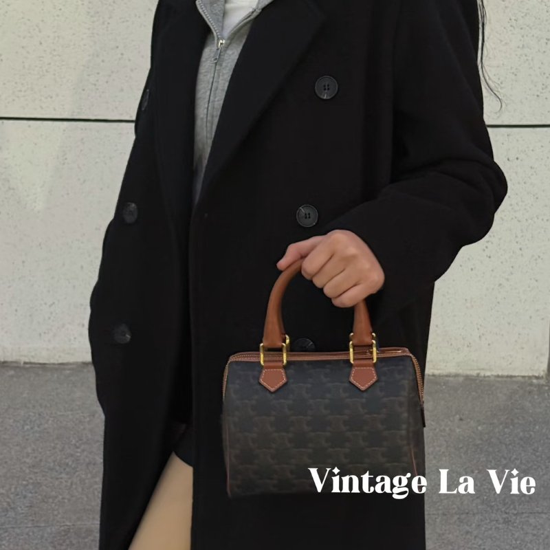 (全新離櫃品✨)🏷️Celine 瑟琳.Boston 老花波士頓-25