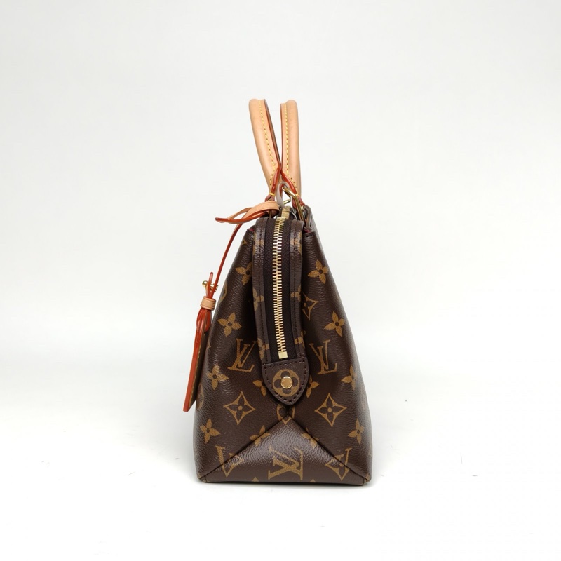LOUIS VUITTON PetitPalais托特小號29老花PVC晶片肩背包-1