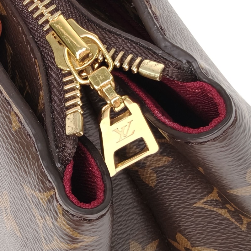 LOUIS VUITTON PetitPalais托特小號29老花PVC晶片肩背包-4