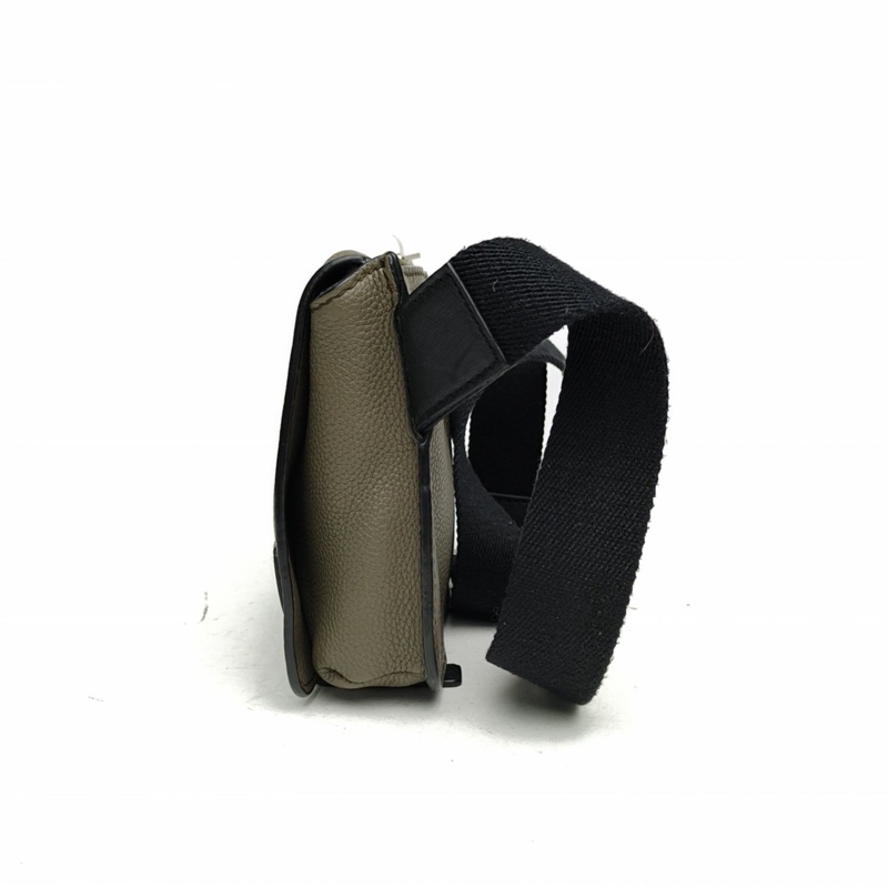 LOEWE 拼色牛皮腰包斜挎包-1