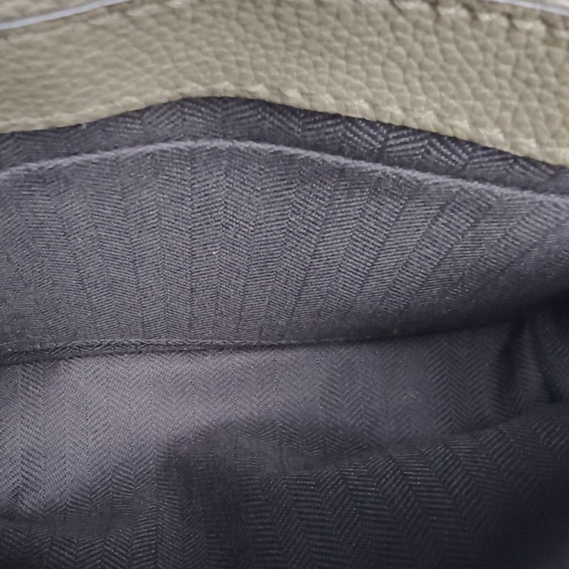 LOEWE 拼色牛皮腰包斜挎包-4