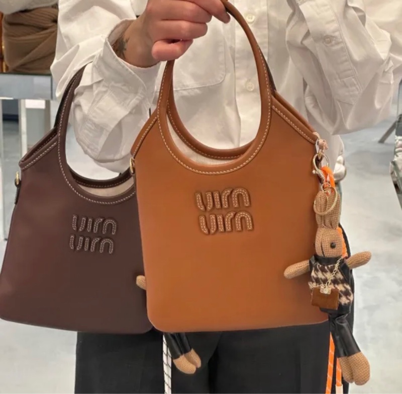 《全新》Miu Miu 迷你 IVY 小牛皮手提/斜背包-2