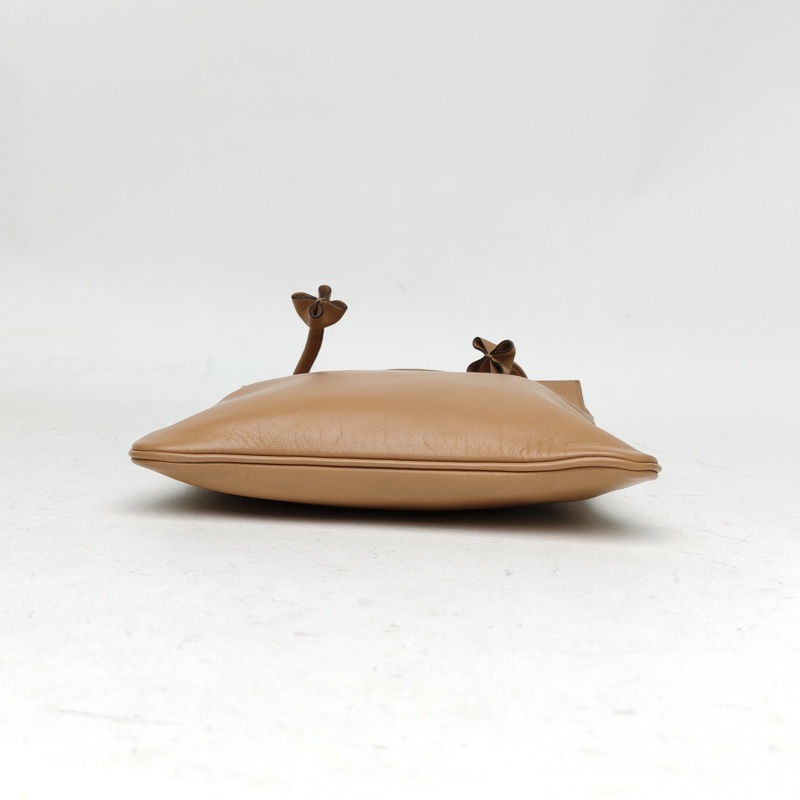 HERMES Aline馬夫包Mini瑪薩拉茶色Swift皮/羊皮Z刻銀扣肩背包-3