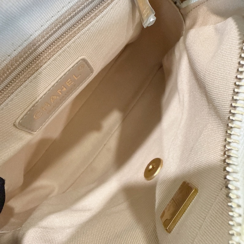 Chanel✨ Ado荔枝皮革小號雙肩包後背包 芯片款-4