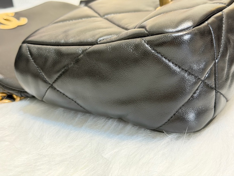 香奈兒19口蓋包/經典黑金 日本🇯🇵機場購證-9