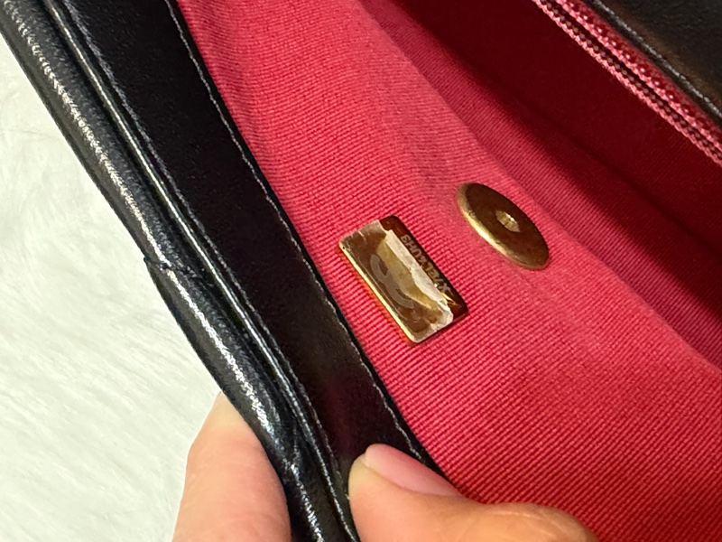 香奈兒19口蓋包/經典黑金 日本🇯🇵機場購證-14