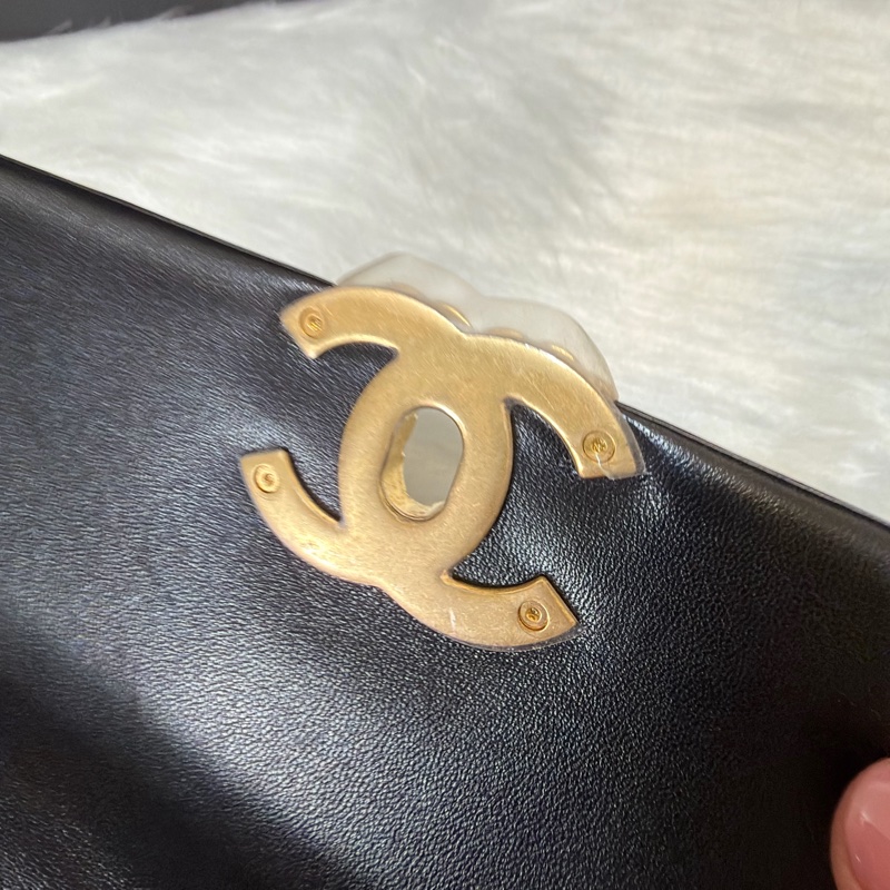 香奈兒19口蓋包/經典黑金 日本🇯🇵機場購證-19