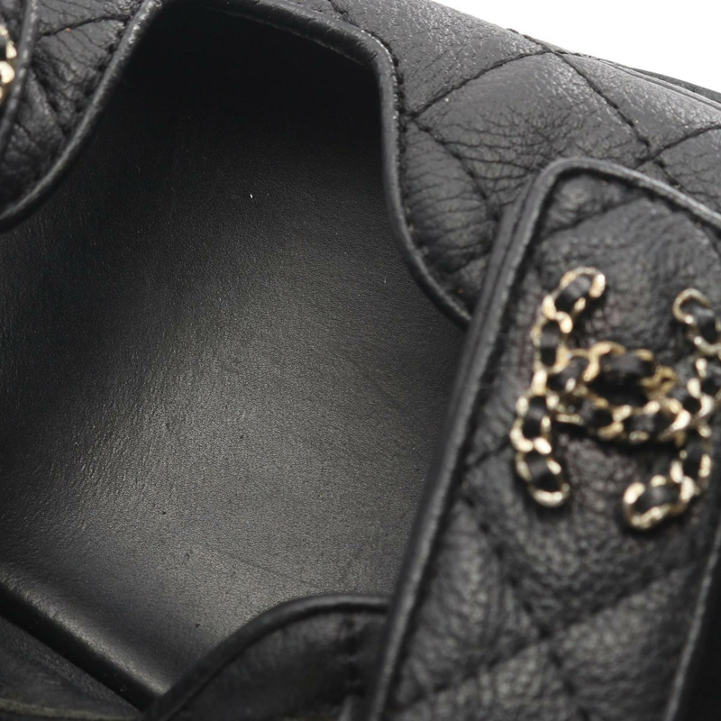 香奈兒 (CHANEL) 19 dix-neuf 19 涼鞋 G35927 黑色皮革 二手 女款-8