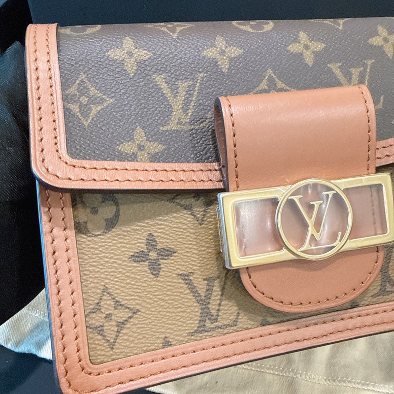 未拆膜✨Louis Vuitton✨Lv達芙尼Dauphine單肩包斜背包芯片款 小號-6