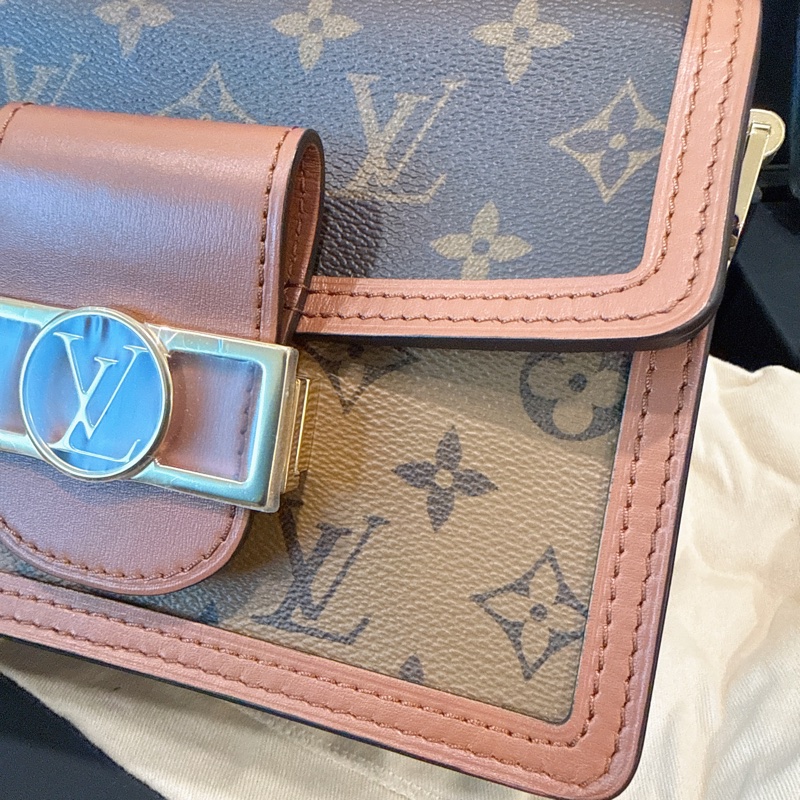 未拆膜✨Louis Vuitton✨Lv達芙尼Dauphine單肩包斜背包芯片款 小號-7