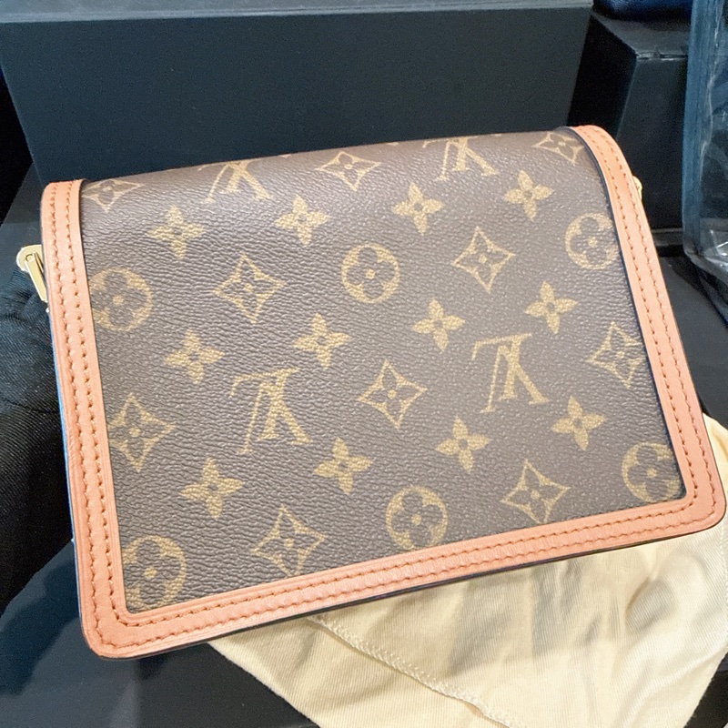 未拆膜✨Louis Vuitton✨Lv達芙尼Dauphine單肩包斜背包芯片款 小號-9