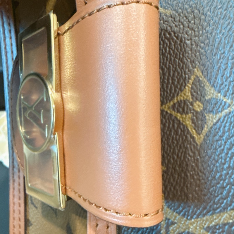 未拆膜✨Louis Vuitton✨Lv達芙尼Dauphine單肩包斜背包芯片款 小號-16