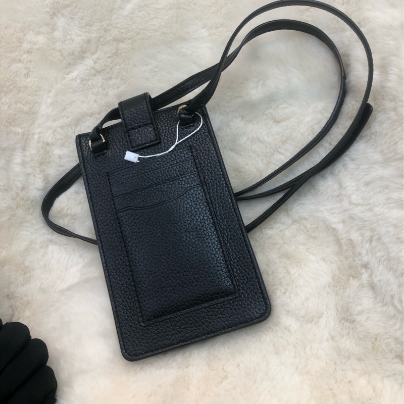 Marc Jacob 黑色牛皮手機袋 XC297-1