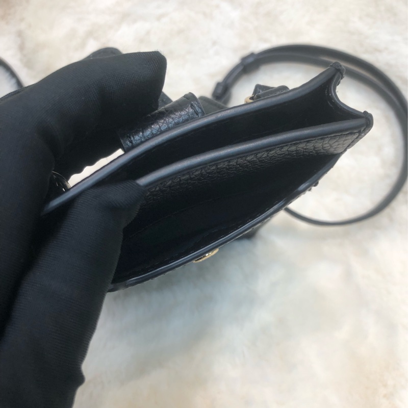 Marc Jacob 黑色牛皮手機袋 XC297-6