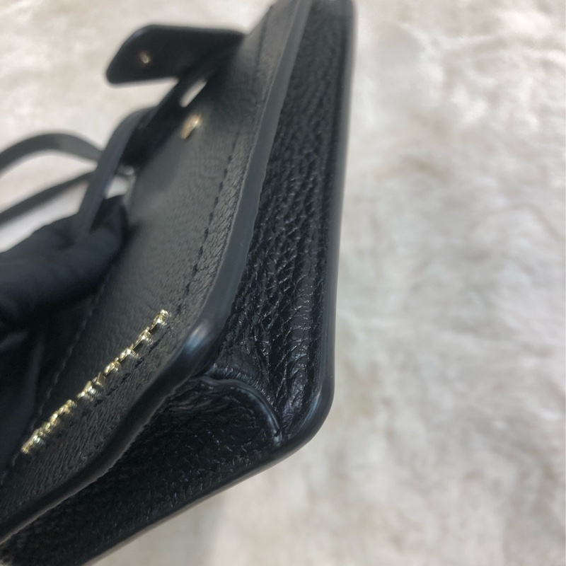 Marc Jacob 黑色牛皮手機袋 XC297-10