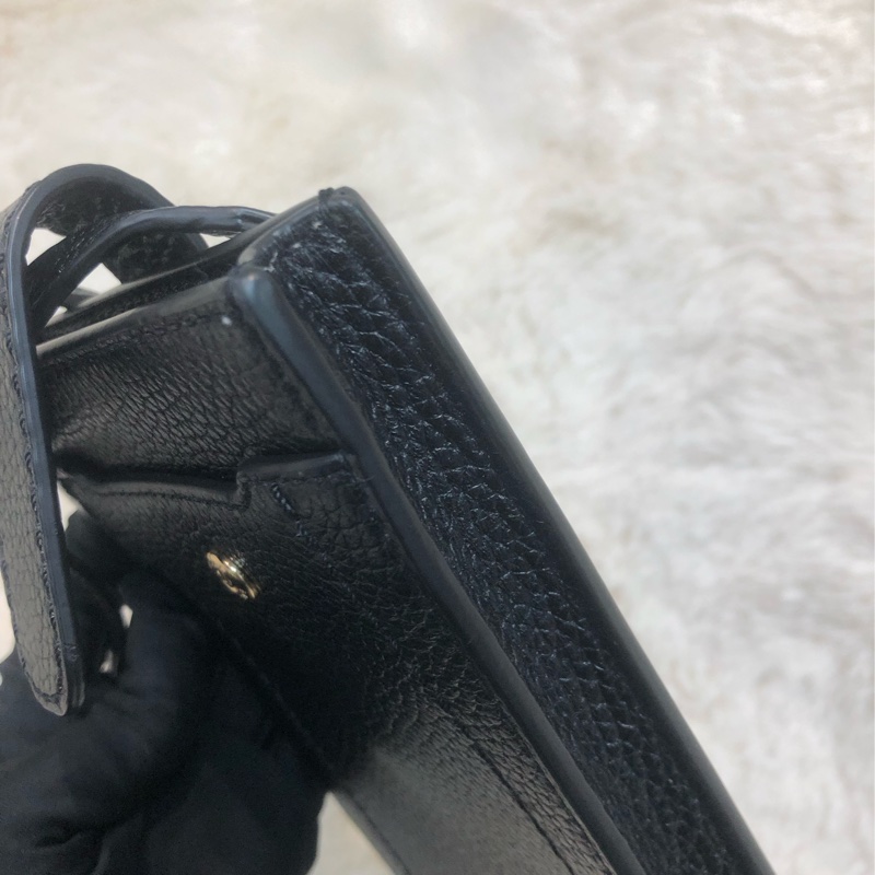 Marc Jacob 黑色牛皮手機袋 XC297-11