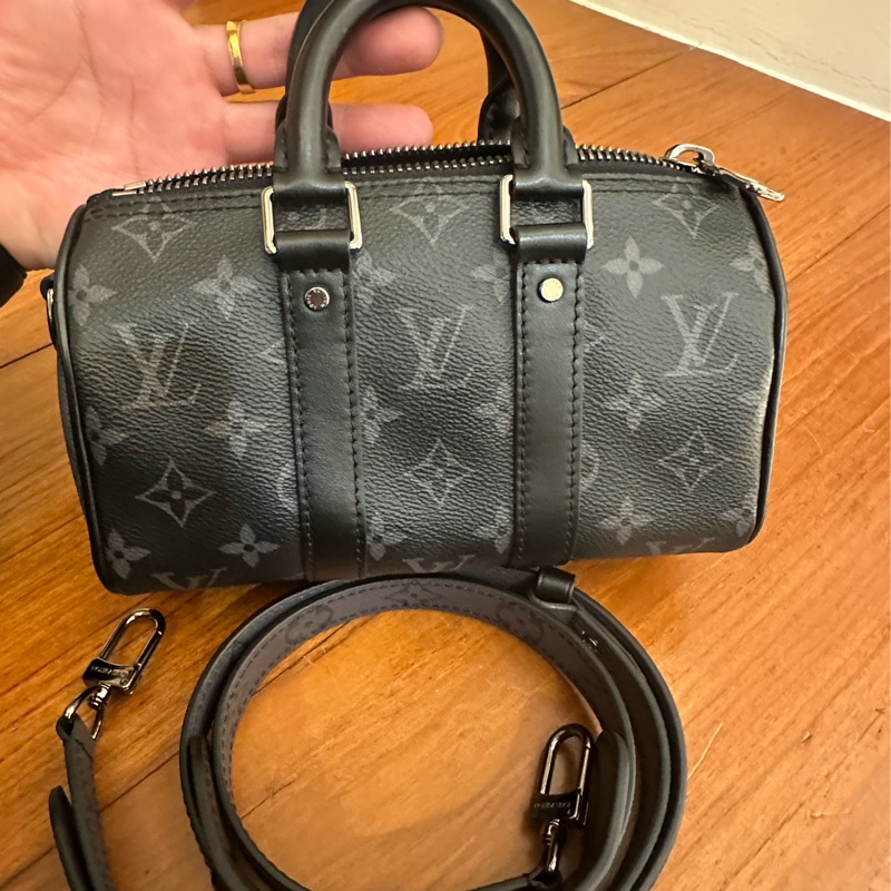 LV黑花紋KEEPALL XS已絕版囉 買不到了-1