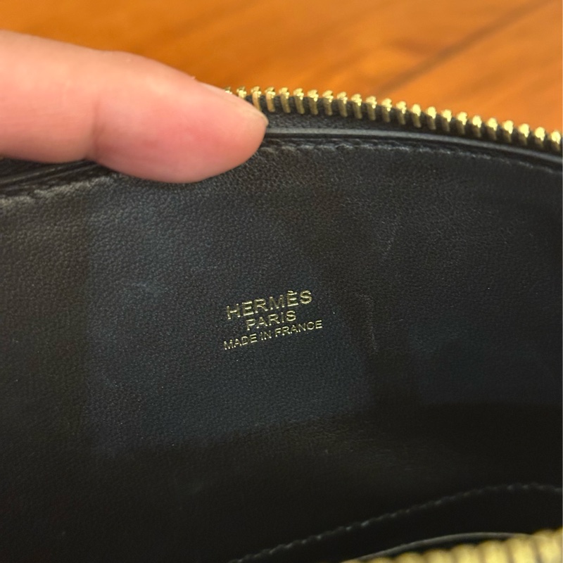 HERMES 黑金釦BOLIDE25 手提兩用包 超級夯尺寸-18