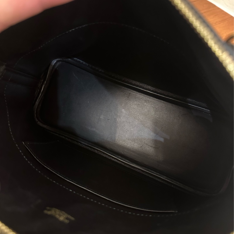 HERMES 黑金釦BOLIDE25 手提兩用包 超級夯尺寸-19