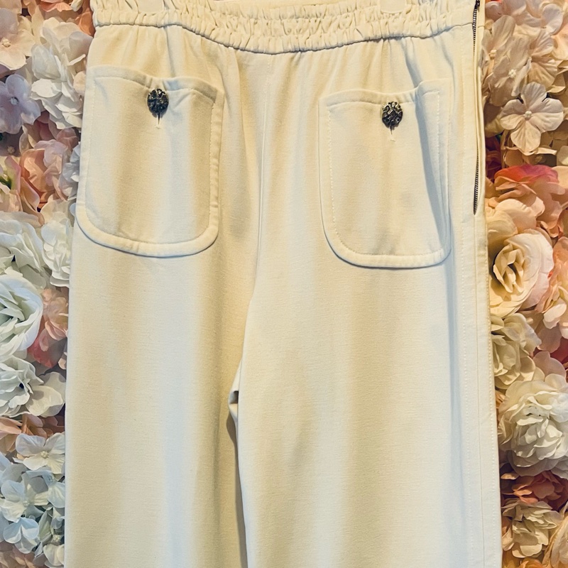 Chanel闊腿褲38碼-0