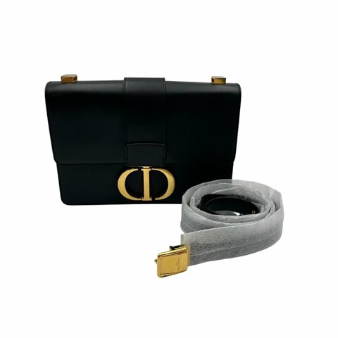 【美收精品】Christian Dior 30 Montaigne 蒙田包黑色 C-232【隔月月中將轉賣至日本 上架期限30天】