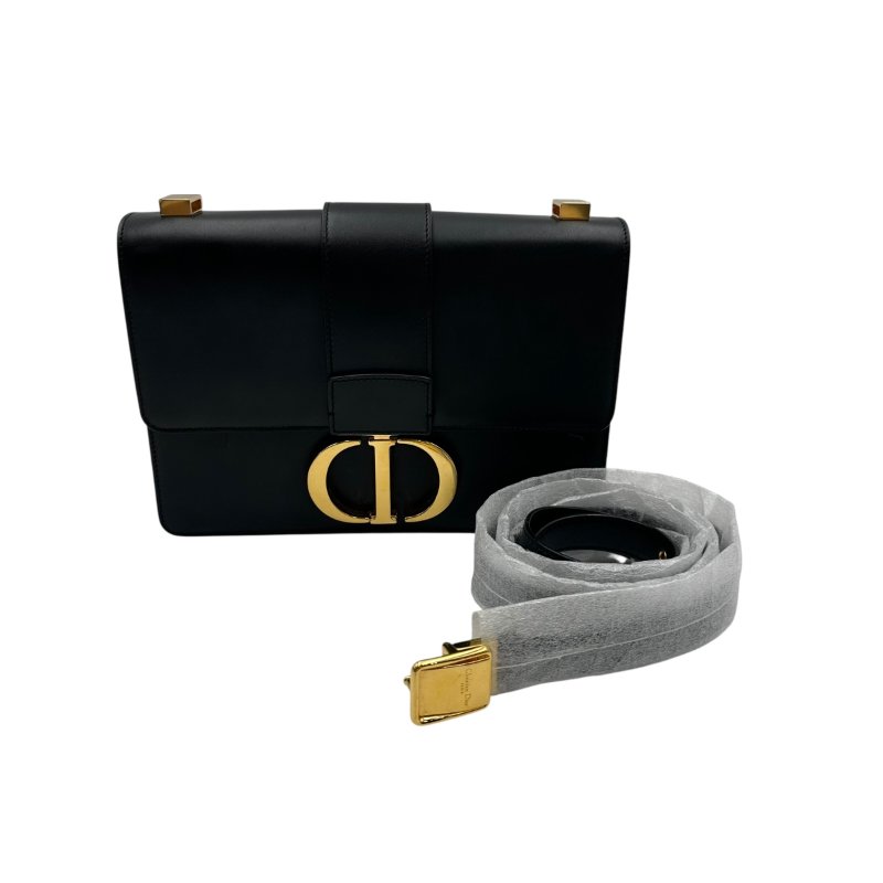 【美收精品】Christian Dior 30 Montaigne 蒙田包黑色 C-232【隔月月中將轉賣至日本 上架期限30天】-0