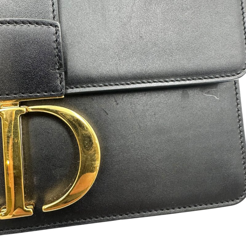 【美收精品】Christian Dior 30 Montaigne 蒙田包黑色 C-232【隔月月中將轉賣至日本 上架期限30天】-11