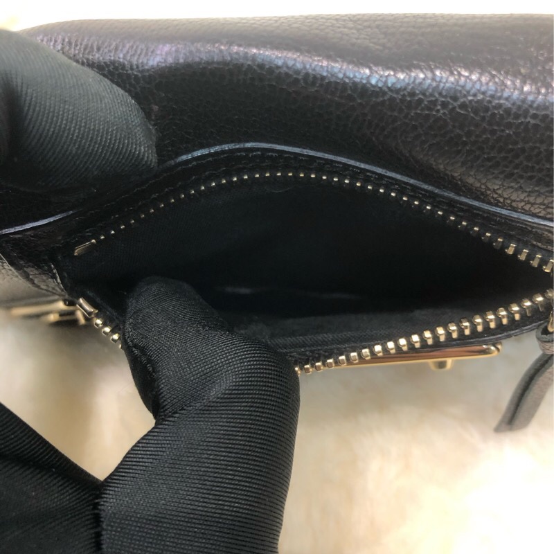 Balenciaga 牛皮黑金City 長銀包 XC304-15