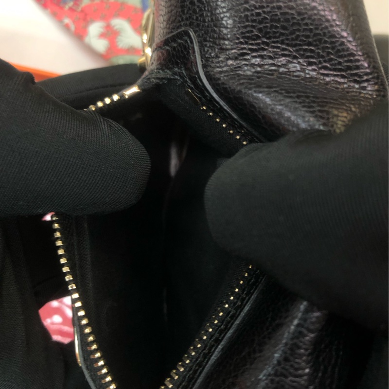 Balenciaga 牛皮黑金City 長銀包 XC304-17