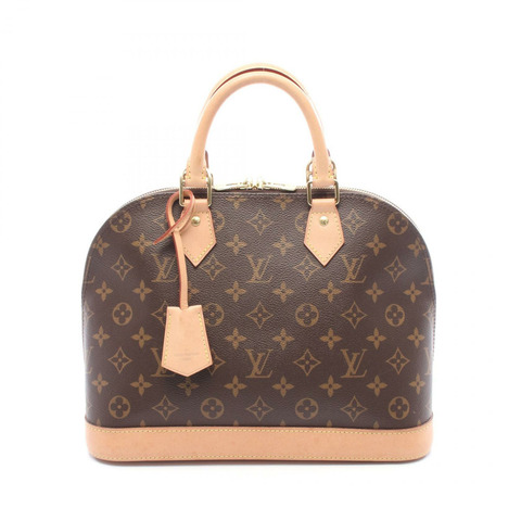 路易威登 Alma 手提包 M53151 Monogram 皮革棕色二手女士 LV