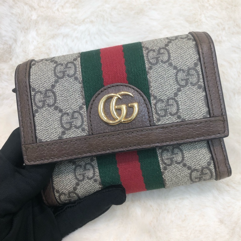 Gucci Ophidia 古馳短銀包 XC070-1