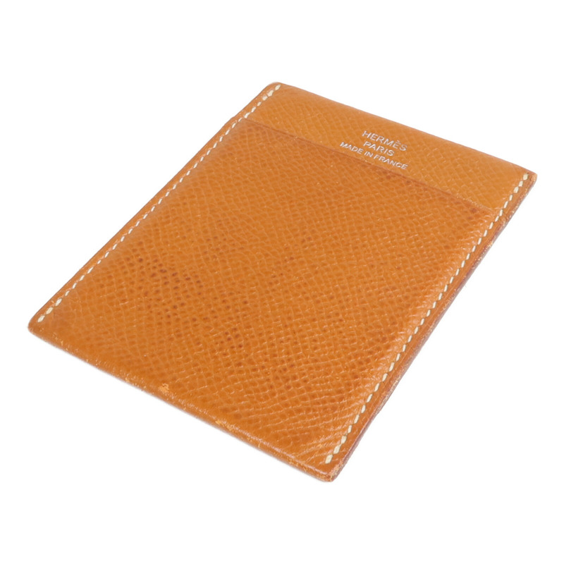 HERMES Epsom皮革Card Case卡片套Gold-3