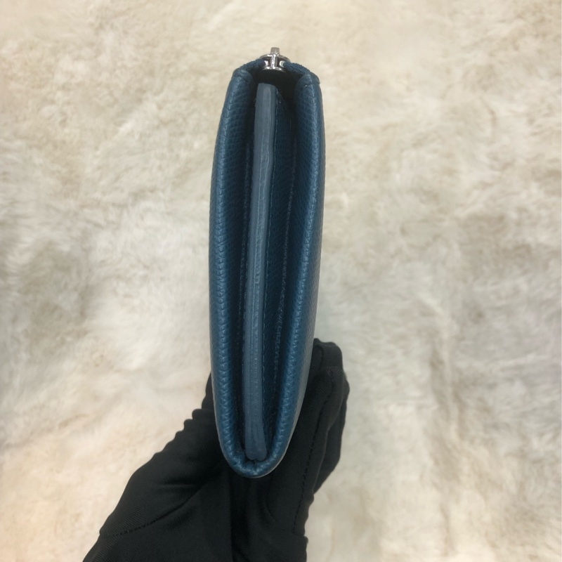 CELINE 藍色 銀包 + 散子包 XA444-3