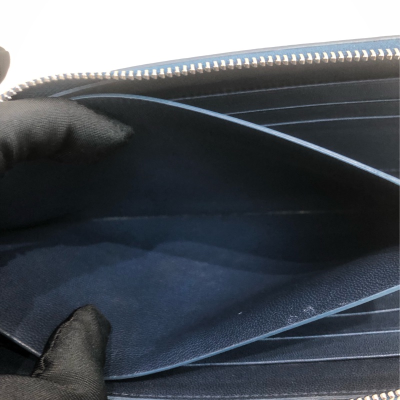 CELINE 藍色 銀包 + 散子包 XA444-25