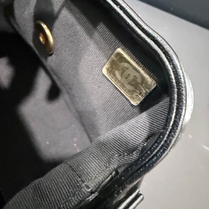 CHANEL✨2024A 菱格紋皮穿鏈手提包醫生包mini 芯片-6