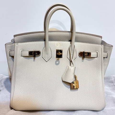 Hermès Birkin 25 奶油白 Z刻