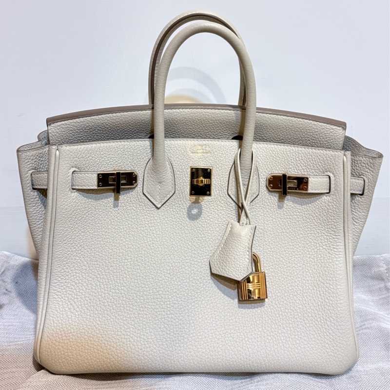 Hermès Birkin 25 奶油白 Z刻-5