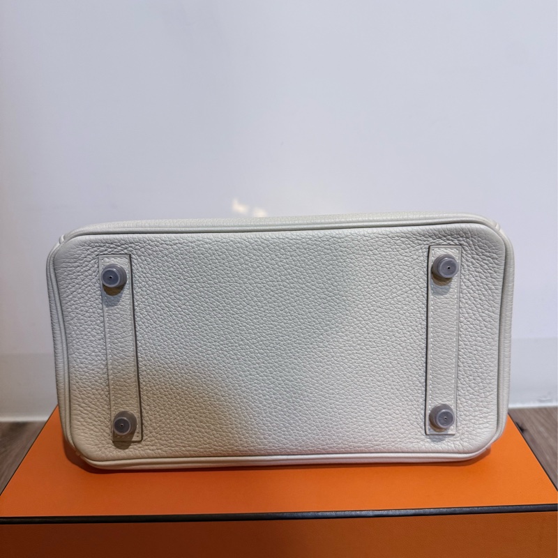Hermès Birkin 25 奶油白 Z刻-7