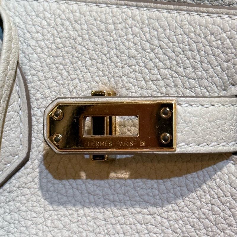 Hermès Birkin 25 奶油白 Z刻-10