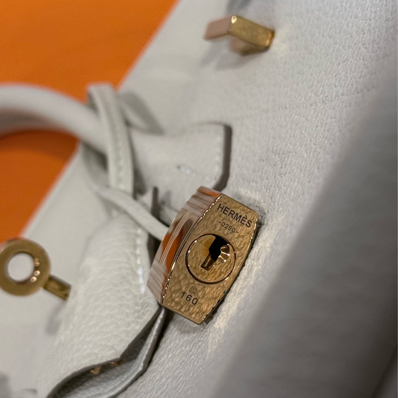 Hermès Birkin 25 奶油白 Z刻-12