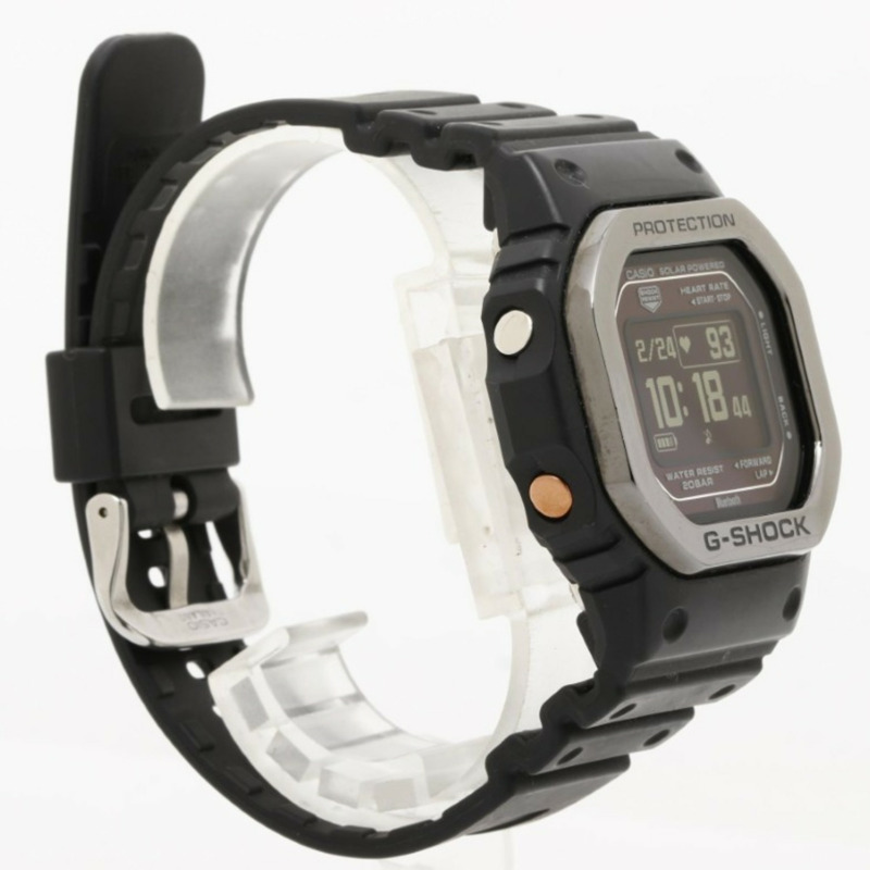 Casio G-SHOCK GSQUAD 5600 系列 DWH56001JR 黑色樹脂男士數位手錶-2