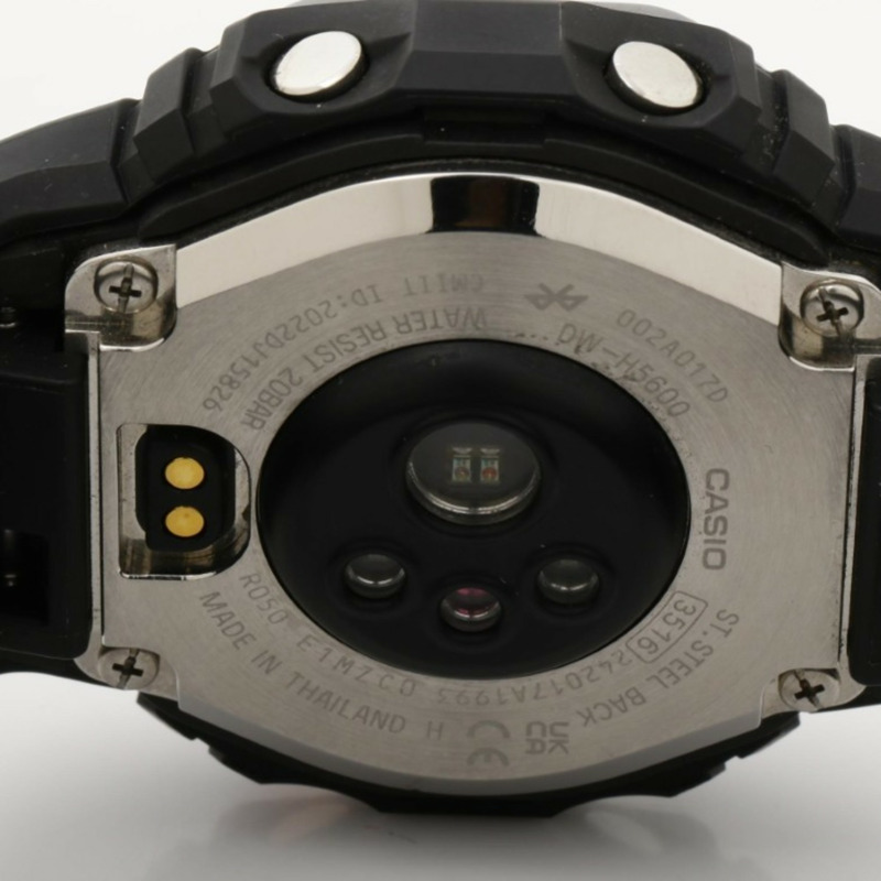 Casio G-SHOCK GSQUAD 5600 系列 DWH56001JR 黑色樹脂男士數位手錶-3