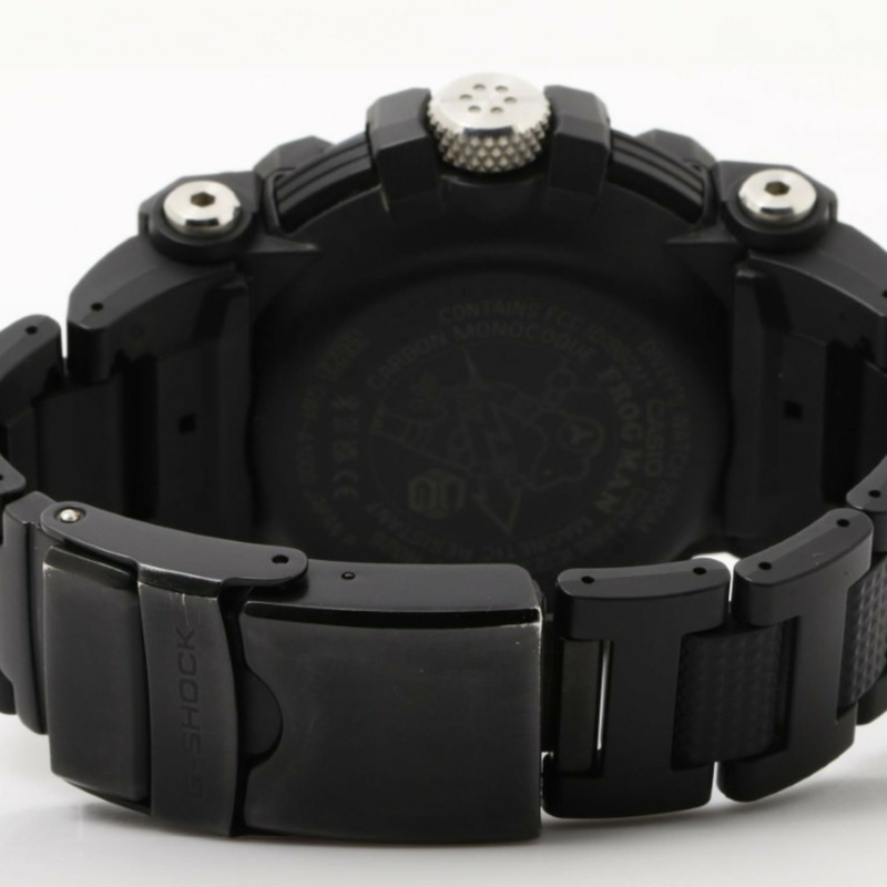 卡西歐 G-SHOCK Master of G-Sea Frogman GWFA1000C1AJF 黑色樹脂/不鏽鋼男士模擬腕錶-4