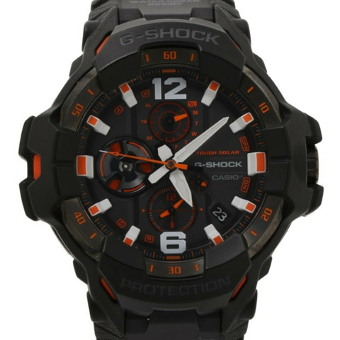 卡西歐 G-SHOCK MASTER OF G AIR GRAVITYMASTER GRB3001A4JF 黑色碳纖維/樹脂/不鏽鋼男士模擬腕錶