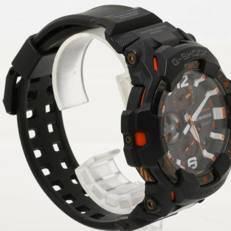 卡西歐 G-SHOCK MASTER OF G AIR GRAVITYMASTER GRB3001A4JF 黑色碳纖維/樹脂/不鏽鋼男士模擬腕錶-2