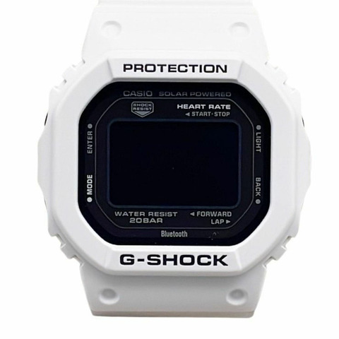 卡西歐 G-SHOCK GSQUAD 5600 系列 DWH56007JR 黑/白樹脂男士數位手錶