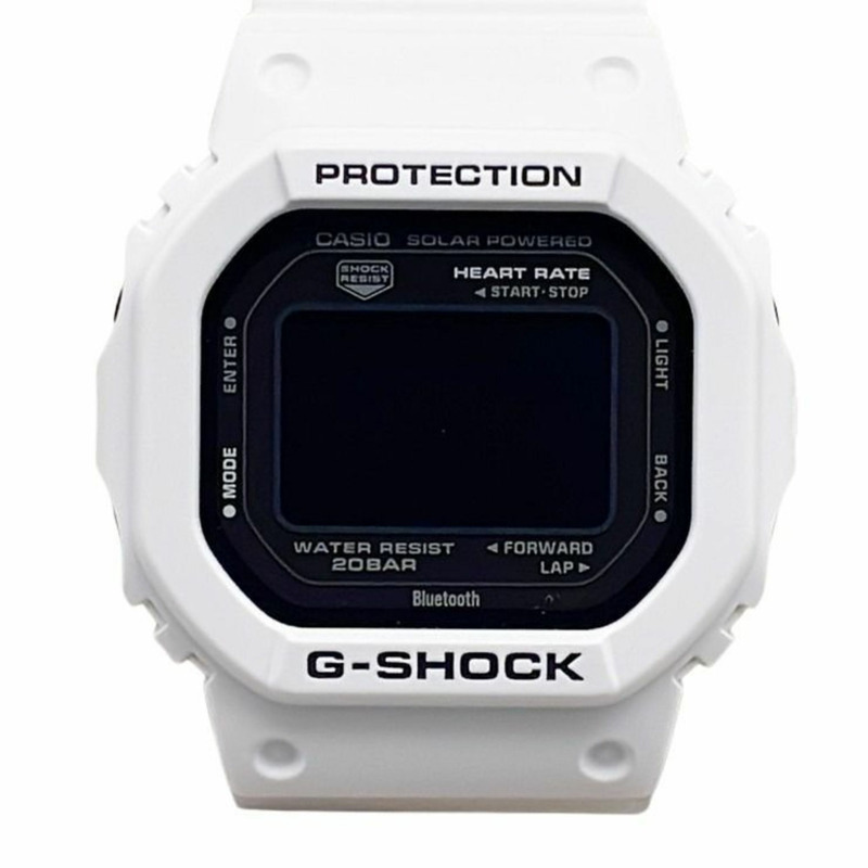 卡西歐 G-SHOCK GSQUAD 5600 系列 DWH56007JR 黑/白樹脂男士數位手錶-0