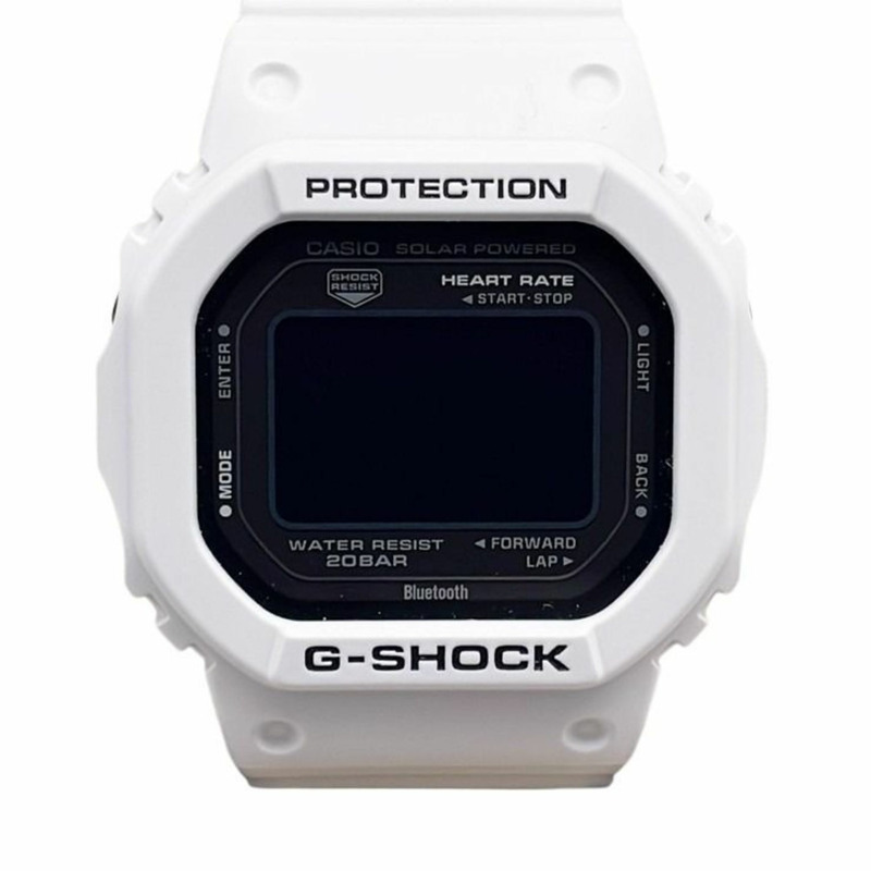 卡西歐 G-SHOCK GSQUAD 5600 系列 DWH56007JR 男士電子錶,黑色/白色配色,樹脂錶殼-0