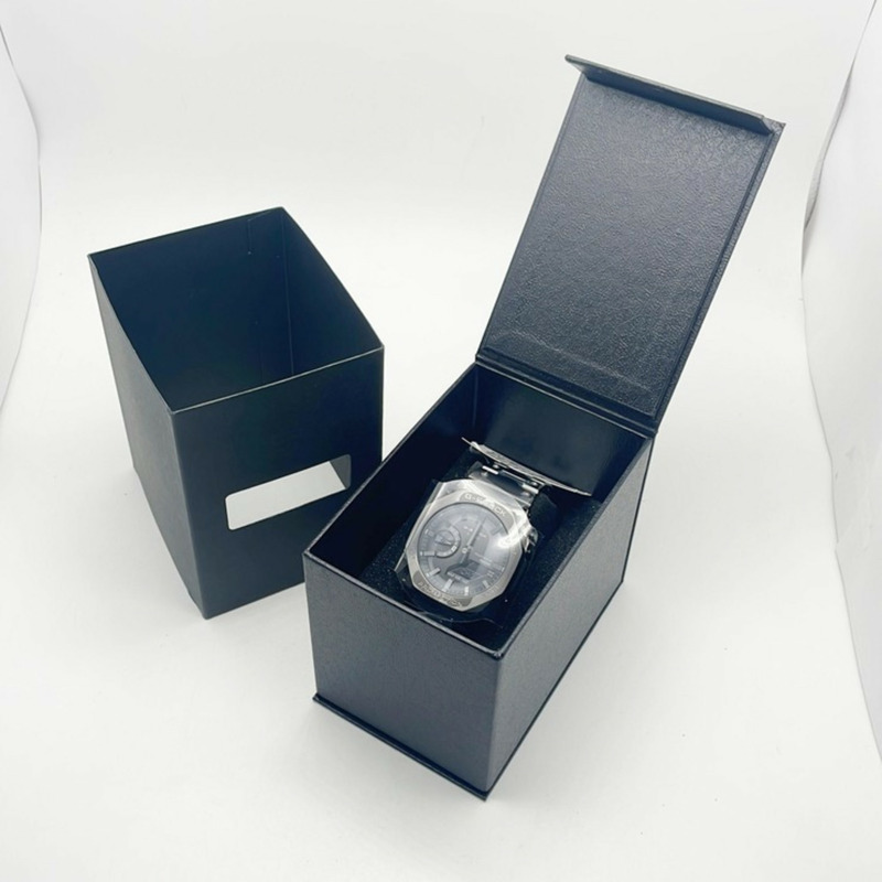 卡西歐 G-SHOCK 全金屬 2100 系列 GMB2100BD1AJF 黑色不鏽鋼男士手錶-2